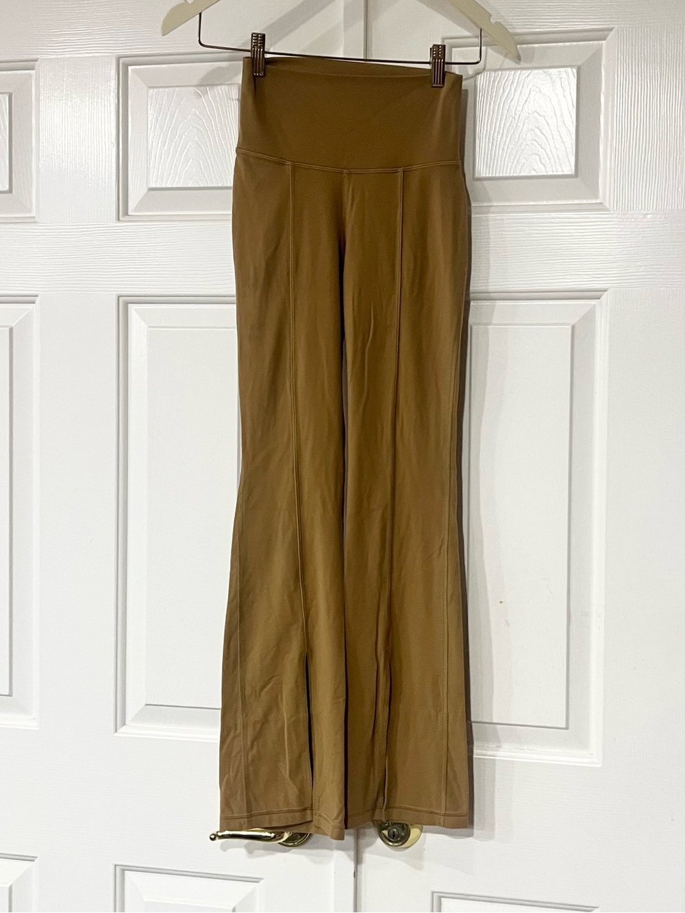 TNA Aritzia | Split High Rise TnaButter Flare Wide Leg Leggings